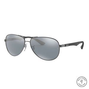 Ray-Ban Silver Mirror Polarized Sunglasses